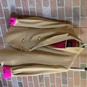 Tan/ Pink Blazer- Super Fun
